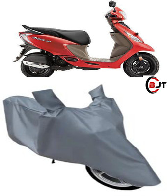 BHAGAT JI TRADER Waterproof Two Wheeler Cover for TVS(Silver)
