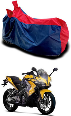 EGAL Waterproof Two Wheeler Cover for Bajaj(Pulsar SS400 BS6, Red)