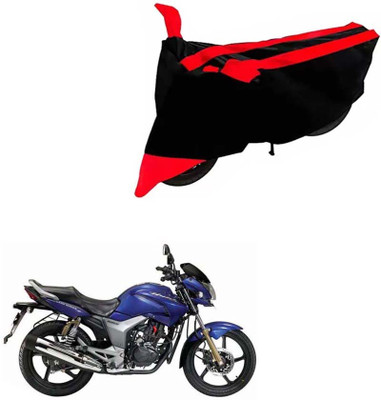 DeepShakshi AUTOMOTIVE Two Wheeler Cover for Hero(CBZ TYPE 1, Black, Red)