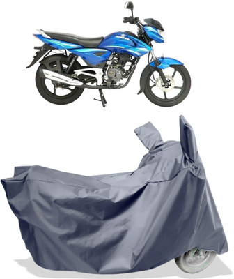 Amexride Two Wheeler Cover for Bajaj(XCD 135, Grey)