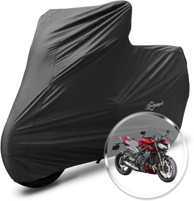 Neodrift Two Wheeler Cover for Triumph(Street Triple RS, Black)