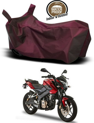DeepShakshi AUTOMOTIVE Waterproof Two Wheeler Cover for Bajaj(Pulsar 180NS, Maroon)