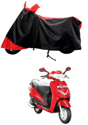 GROFATIK Two Wheeler Cover for Hero(Duet, Red)