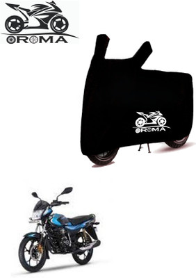 DeepShakshi AUTOMOTIVE Waterproof Two Wheeler Cover for Bajaj(Platina 110 H-Gear BS6, Black)