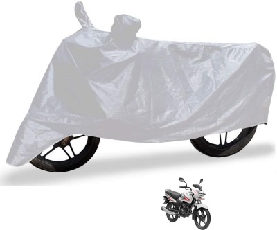 Auto Hub Waterproof Two Wheeler Cover for TVS(Sport, Silver)