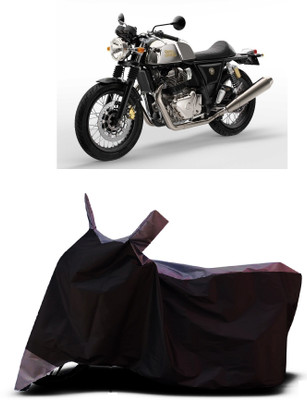 VESMEI Two Wheeler Cover for Royal Enfield(650GT, Grey)