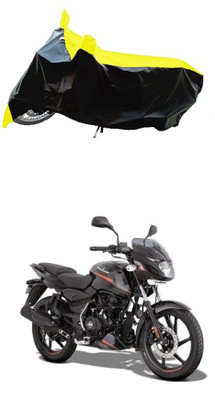 VESMEI Two Wheeler Cover for Bajaj(Pulsar 125, Yellow)