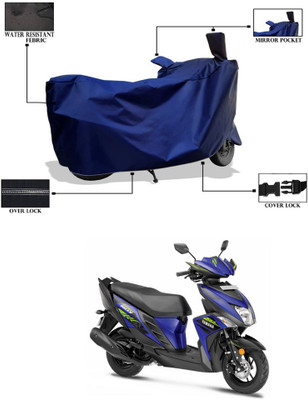 ANTHUB Waterproof Two Wheeler Cover for Yamaha(Cygnus Ray ZR BS6, Blue)