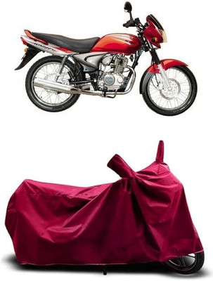 Coxtor Waterproof Two Wheeler Cover for Bajaj(Wind 125, Maroon)