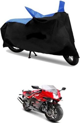 Mdstar Waterproof Two Wheeler Cover for Hyosung(Blue, Black)