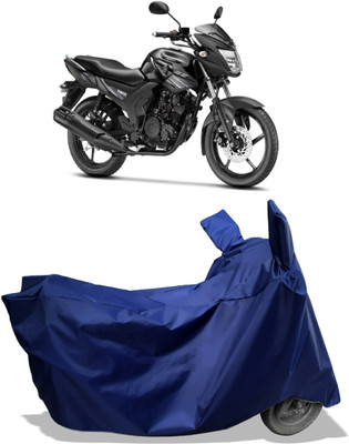 Amexride Two Wheeler Cover for Yamaha(SZ-RR V2 BS6, Blue)