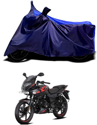 VESMEI Two Wheeler Cover for Bajaj(Pulsar 220F, Blue)