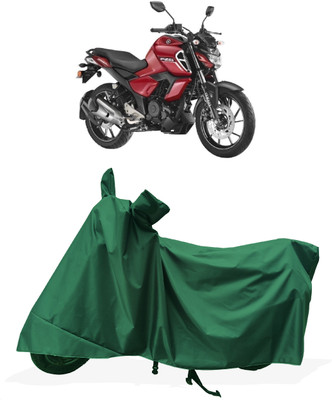 Tricway Two Wheeler Cover for Yamaha(FZ S FI New BS6, Green)