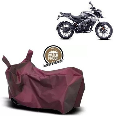 OliverX Waterproof Two Wheeler Cover for Bajaj(Pulsar NS125 BS6, Maroon)