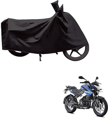 MADAFIYA Two Wheeler Cover for Bajaj(Pulsar NS 200, Black)
