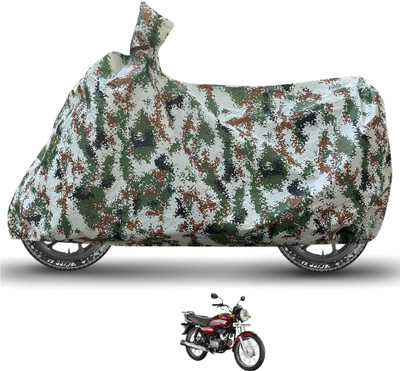 Caronix Waterproof Two Wheeler Cover for Hero(HF Dawn, Green)