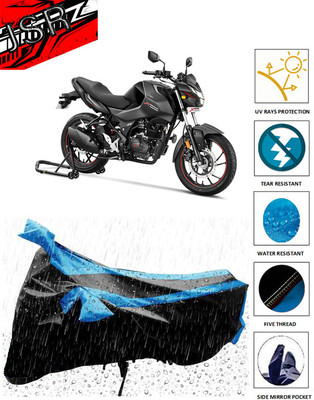 J S R Waterproof Two Wheeler Cover for Hero(Xtreme 160 R, Blue)