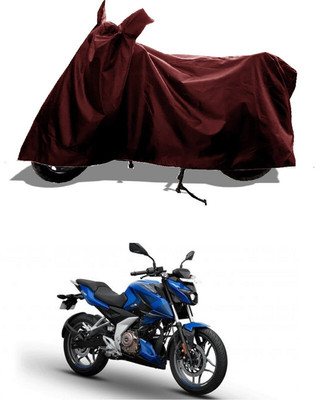 GROFATIK Two Wheeler Cover for Bajaj(Pulsar N160, Maroon)