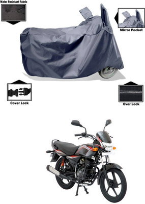 CODOKI Waterproof Two Wheeler Cover for Bajaj(Platina 125, Grey)