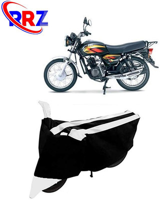 RRZ Waterproof Two Wheeler Cover for TVS(Max, Black, White)