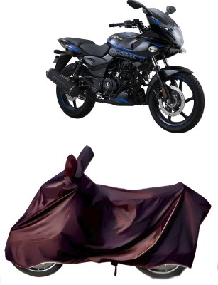 BbcMart Waterproof Two Wheeler Cover for Bajaj(Pulsar 220, Maroon)