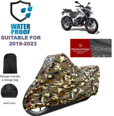 GOSHIV-car and bike accessories Waterproof Two Wheeler Cover for Bajaj(Pulsar NS 160, Yellow)