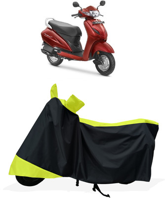 Tricway Two Wheeler Cover for Honda(Activa 4G, Yellow)