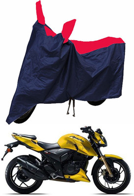 MMSSTAR Waterproof Two Wheeler Cover for TVS(Apache, Red, Blue)