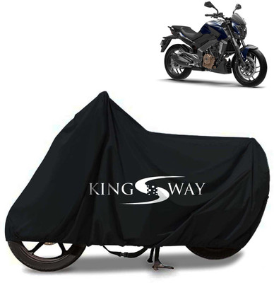 Kingsway Waterproof Two Wheeler Cover for Bajaj(Dominar 400, Black)