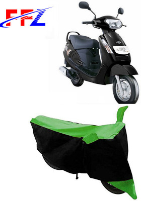 FFZ Two Wheeler Cover for Mahindra(Duro DZ, Black, Green)