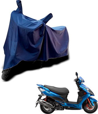 KEDIT Two Wheeler Cover for Hero(Electric Zippy, Blue)