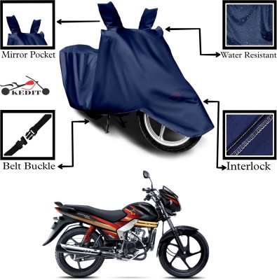 KEDIT Two Wheeler Cover for Universal For Bike(Centuro, Blue)