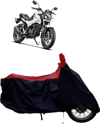 KEDIT Two Wheeler Cover for Hero(Xtreme, Red, Black)