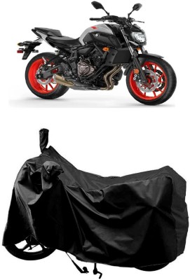 MMSSTAR Waterproof Two Wheeler Cover for Yamaha(MT 07 BS6, Black)