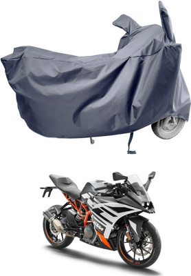 Amexride Two Wheeler Cover for KTM(RC 390 BS6, Grey)
