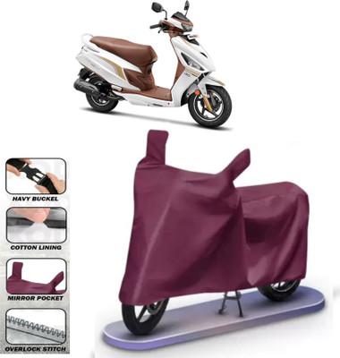 WMIZEXA Waterproof Two Wheeler Cover for Hero(Maroon)