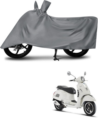 aosis Two Wheeler Cover for Vespa(GTS Super 125, Grey)