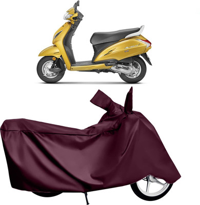 DeepShakshi AUTOMOTIVE Two Wheeler Cover for Honda(Activa 6G, Maroon)