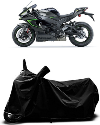 VESMEI Two Wheeler Cover for Kawasaki(Ninja ZX-10R SE BS6, Black)