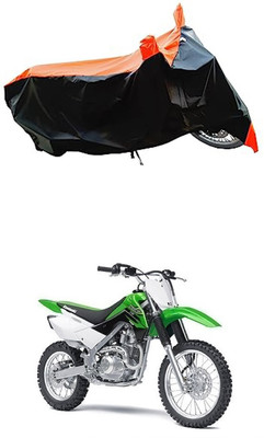 VESMEI Two Wheeler Cover for Kawasaki(KLX 140, Orange)