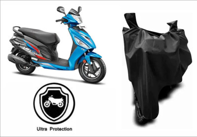 Mdstar Waterproof Two Wheeler Cover for Hero(Maestro Edge, Black)