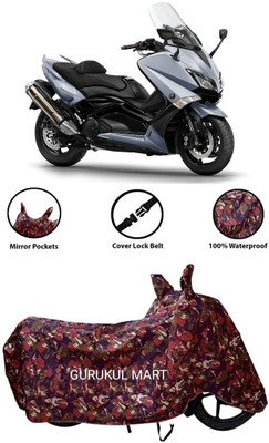 gurukul mart Waterproof Two Wheeler Cover for Mahindra(Centuro BS6, Black)