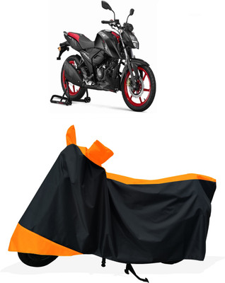 Tricway Two Wheeler Cover for TVS(Apache RTR 160, Orange)