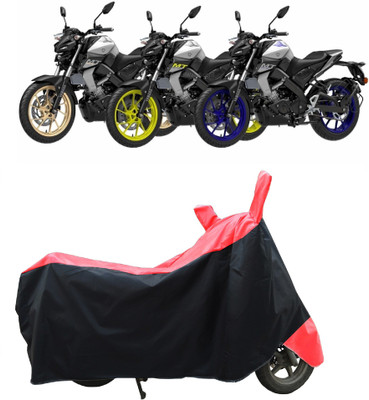 Coxtor Two Wheeler Cover for Yamaha(MT-15 BS6, Red)