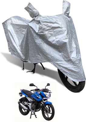 Euro Care Waterproof Two Wheeler Cover for Bajaj(XCD 125cc, Silver)