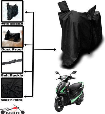 AASHTIK MART Two Wheeler Cover for Hero(Electric Photon, Black)