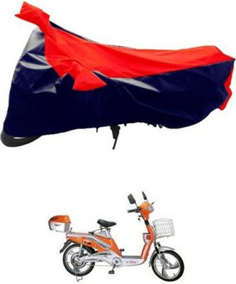 SK AUTO Waterproof Two Wheeler Cover for Avon(E Lite, Black, Red)