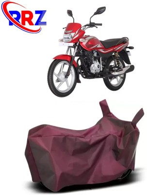 RRZ Waterproof Two Wheeler Cover for Bajaj(Platina 125, Maroon)