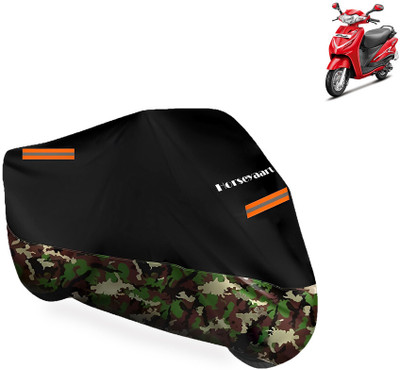 Horseyaart Waterproof Two Wheeler Cover for Hero(Duet LX 110CC BS6, Multicolor)