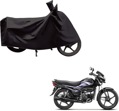 KANISHA ENTERPRISES Waterproof Two Wheeler Cover for Hero(Splendor Pro, Black)